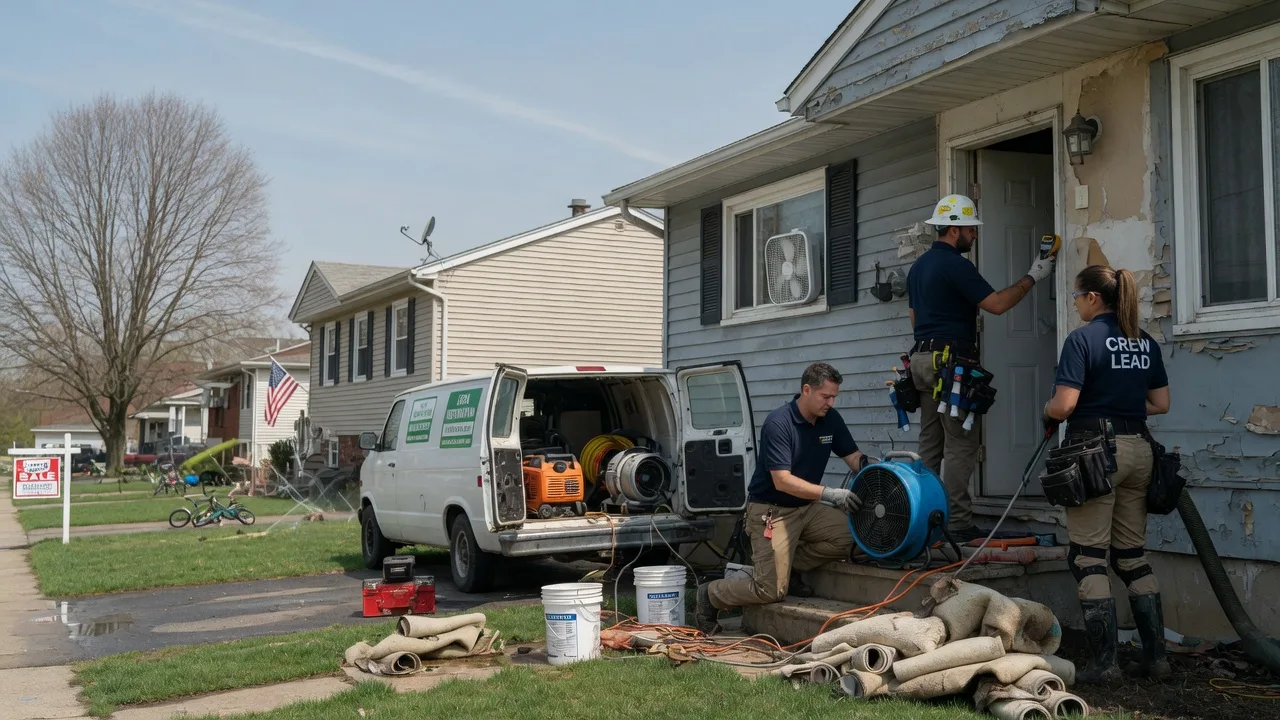 Flood Cleanup in Wauseon, OH near me